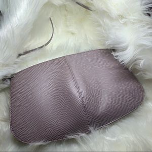 Authentic Louis Vuitton lilac Demi lune purse